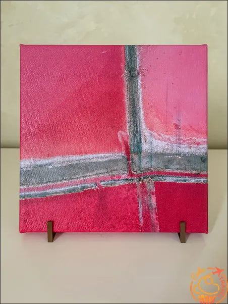 Canvas 20x20 "Pink Lakes"