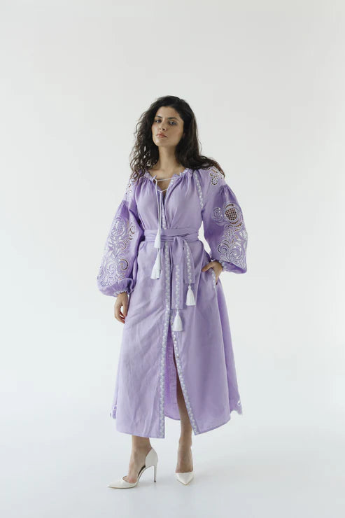 Oscar dress purple