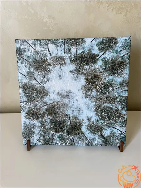 Canvas "Seasons winter" 20x20