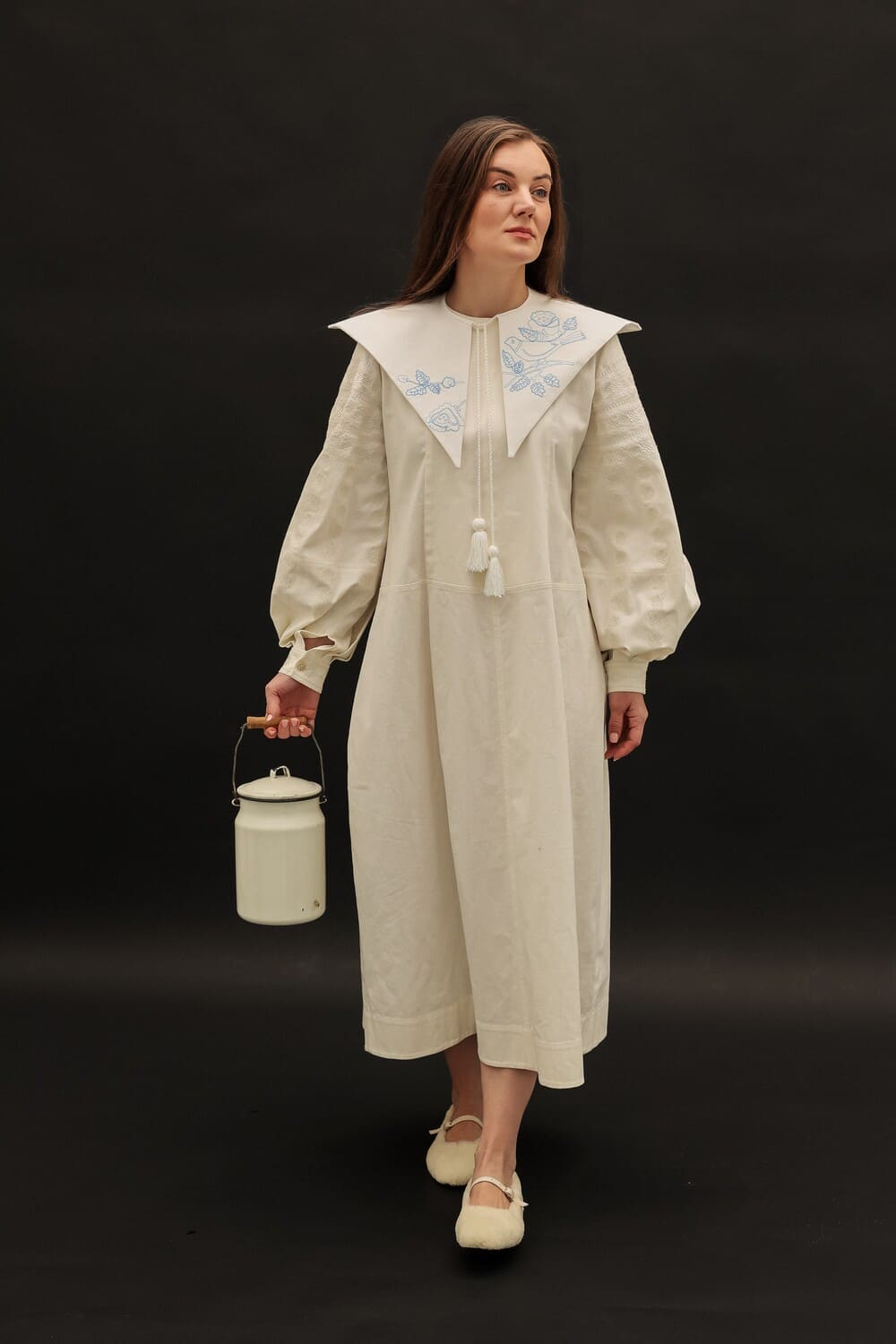 “Shchebetannia” Embroidered Detachable Collar