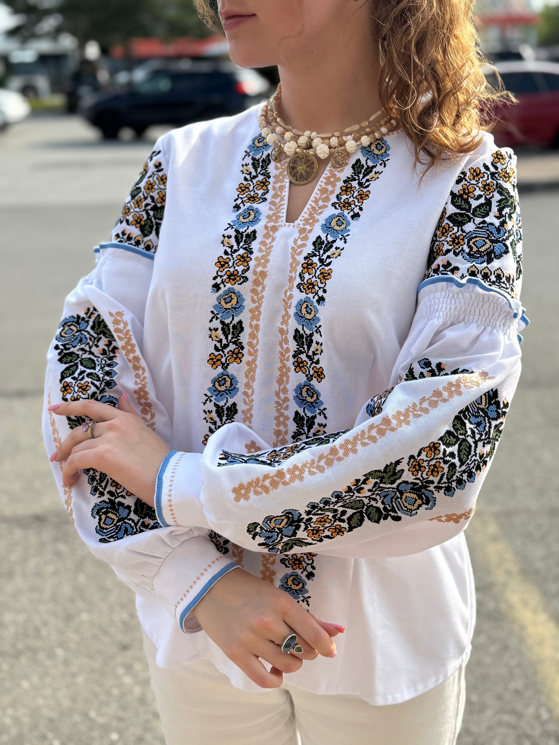 Spring Embroidered Shirt (Women’s)
