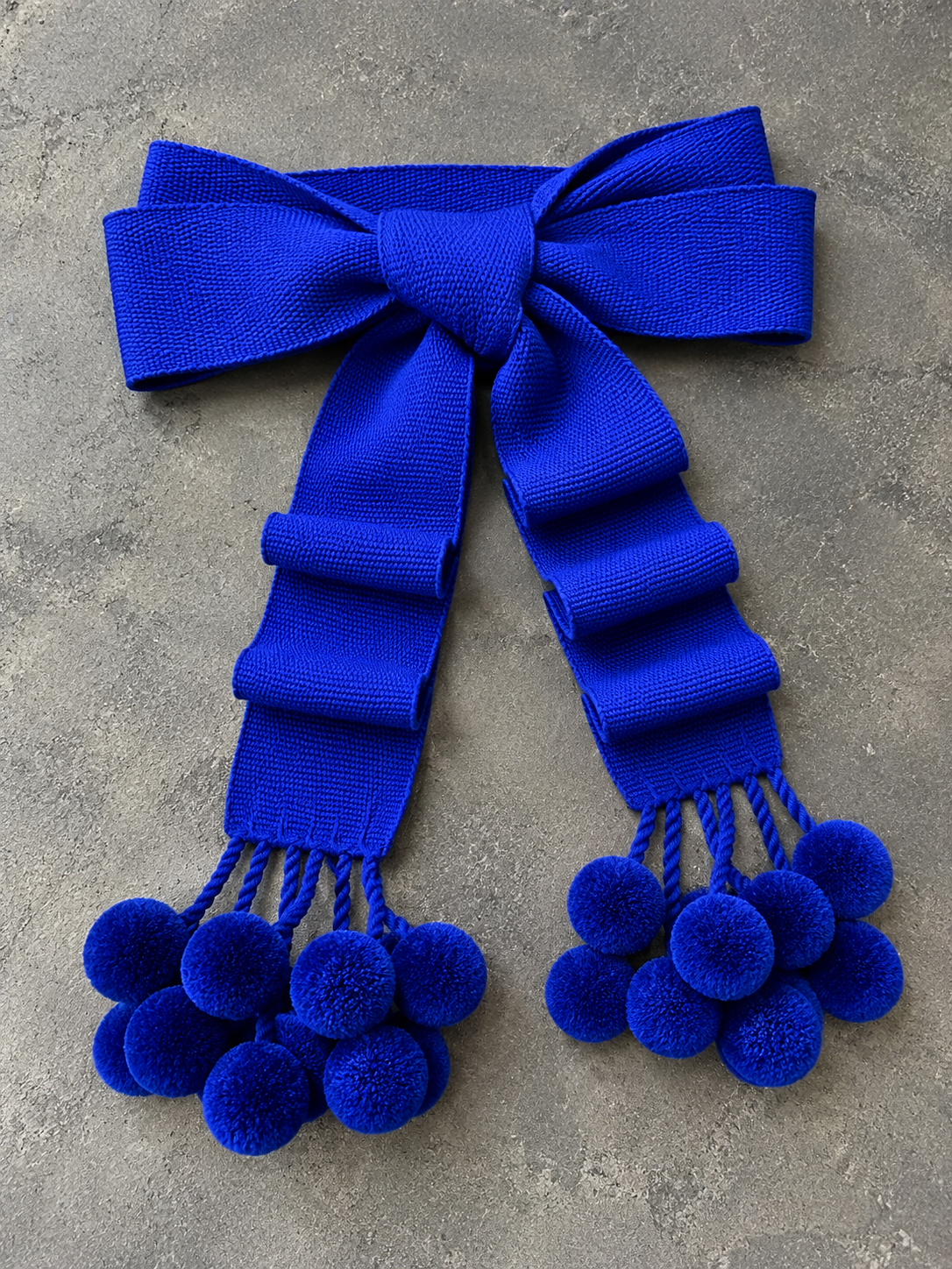 Traditional Women’s Ukrainian Kraika with Tassels Blue Colour