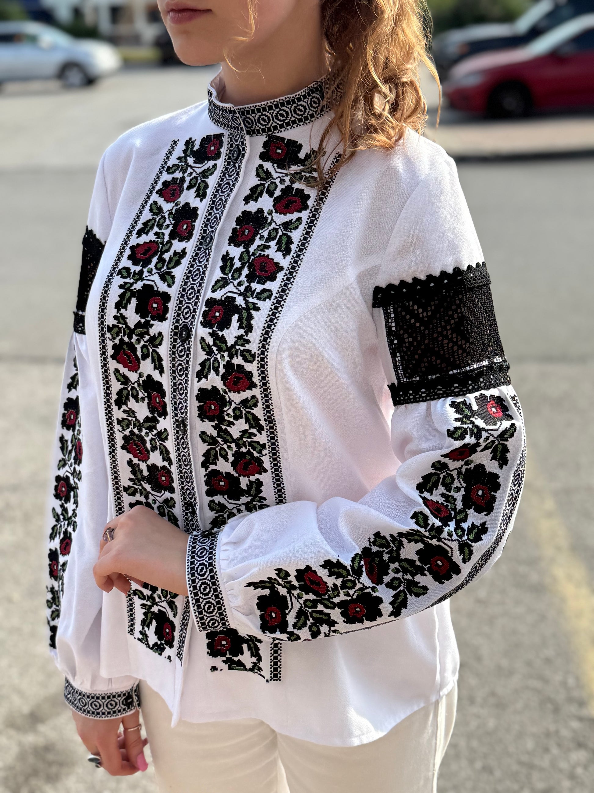 Elegant Embroidered Shirt (Women’s) – Ukrainian Vyshyvanka