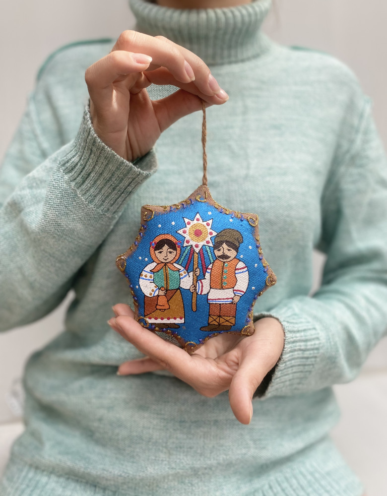 Scented Coffee Souvenir Star "Koliada"