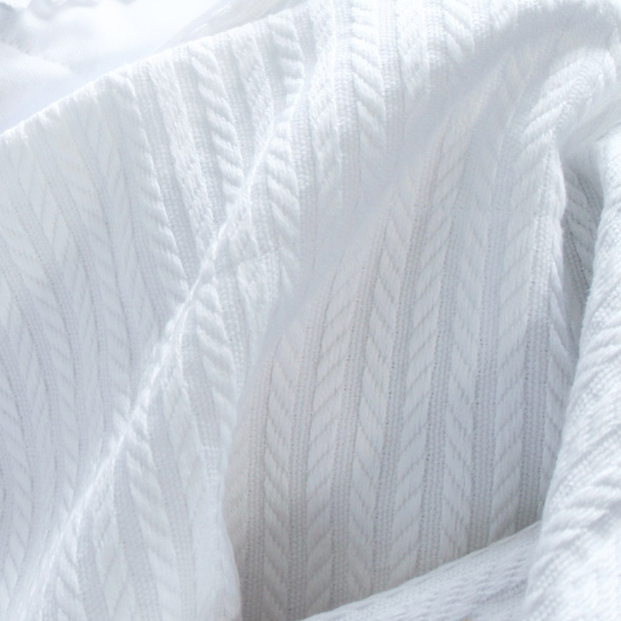 White Cotton Baptism Blanket  “Rays of Love” | Christening Kryzhmo