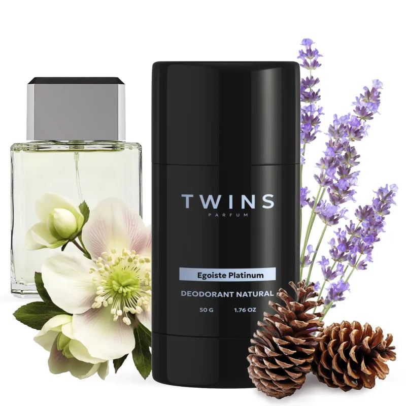 TWINS Egoiste Platinum Deodorant – Refined, Noble & Uncompromisingly Masculine