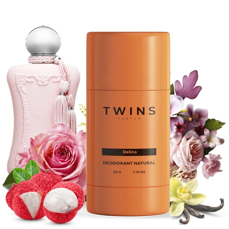 TWINS Delina Deodorant – Luxurious Floral Elegance for Women