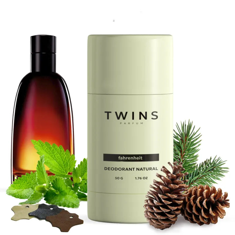 TWINS Fahrenheit Deodorant – Warm, Romantic & Boldly Masculine