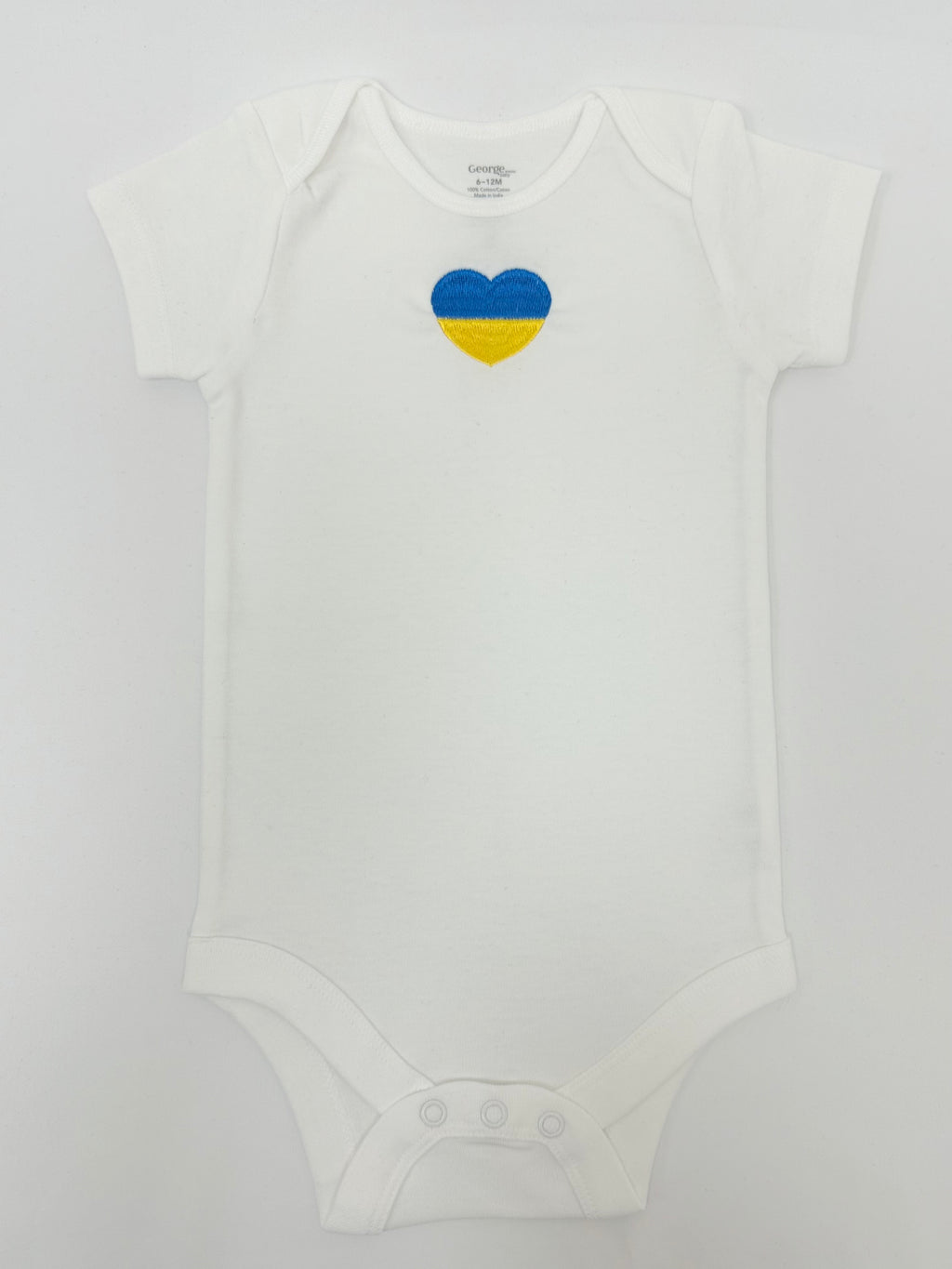 Embroidered Baby Bodysuit "Ukraine"