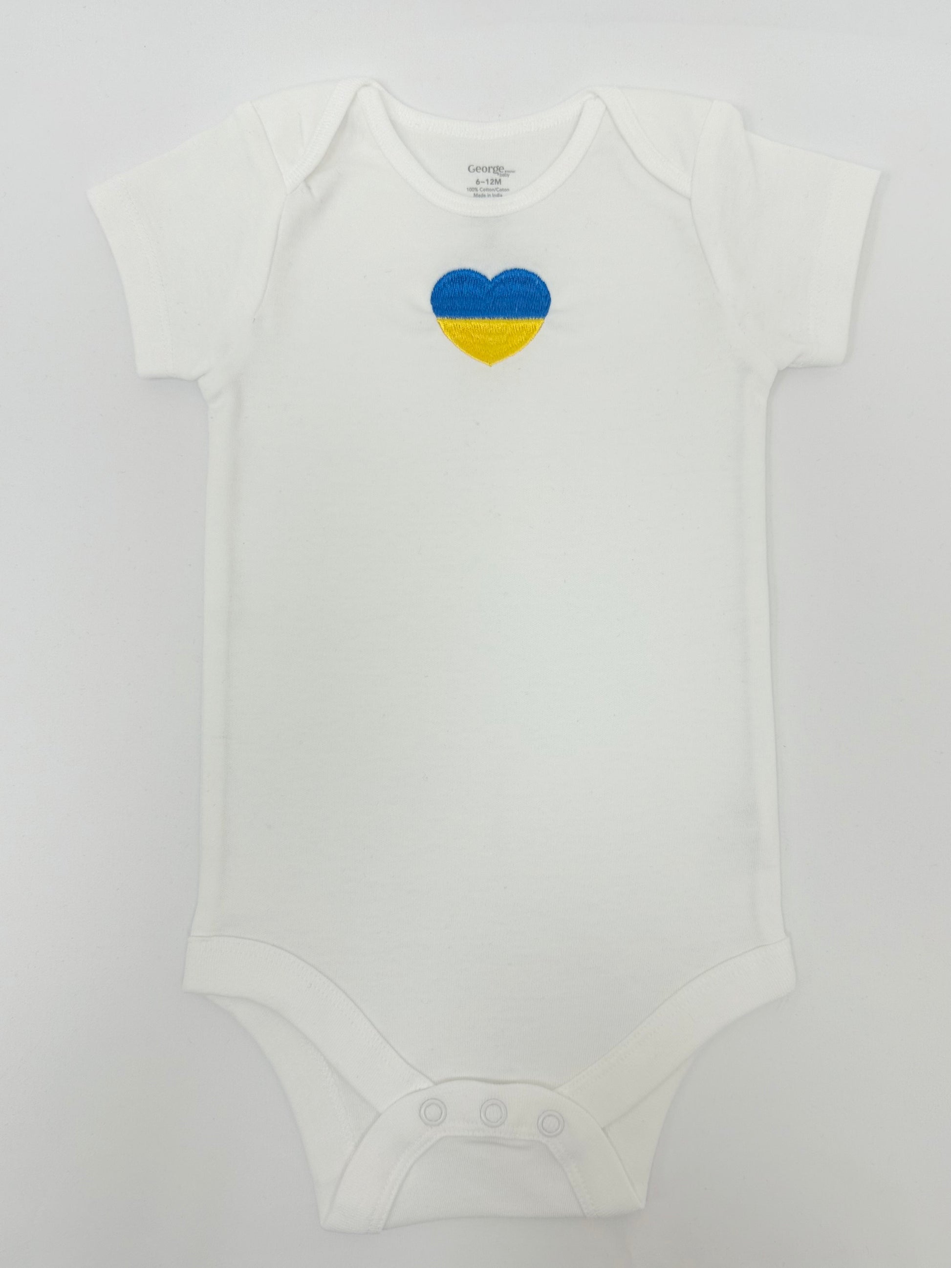 Embroidered Baby Bodysuit "Ukraine"
