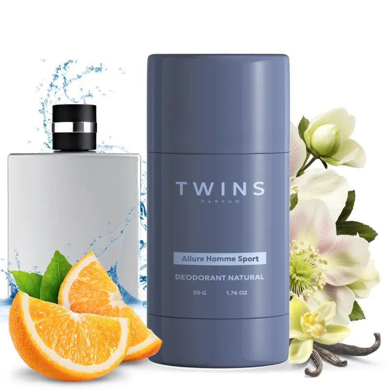 TWINS Allure Homme Sport Deodorant – Fresh, Dynamic & Intensely Masculine