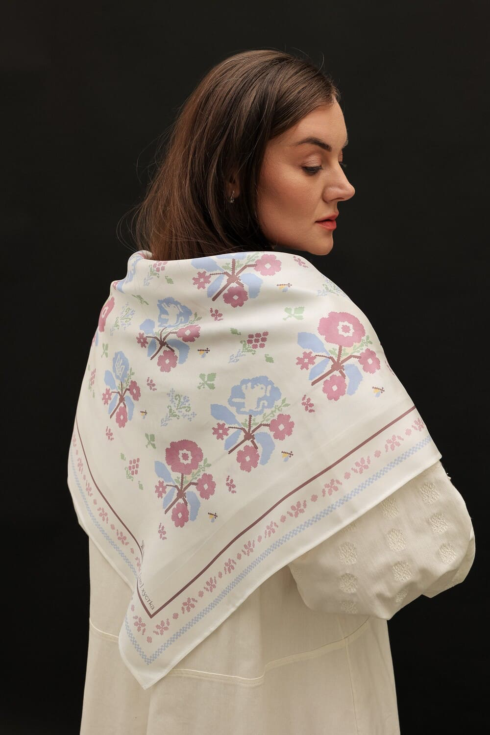 Silk Scarf “Vidrodzhena”