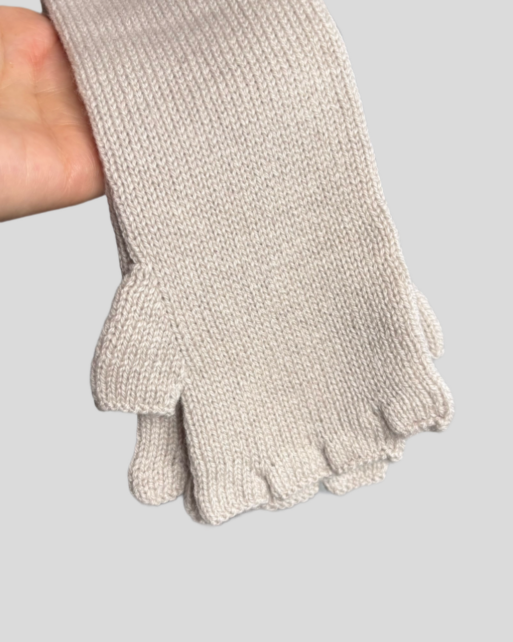 Merino Wool And Cashmere Mittens