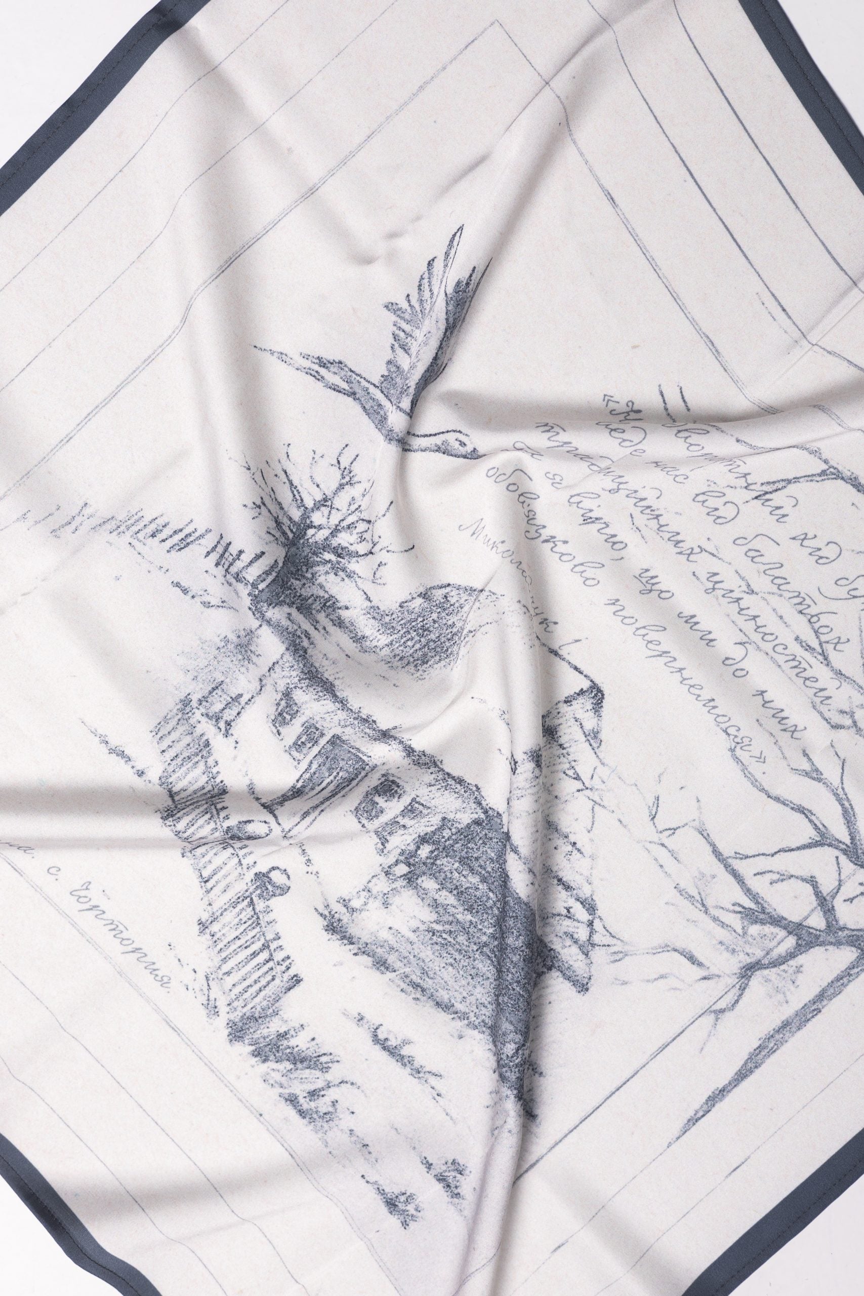 Scarf "Mykolaychuk's hut"