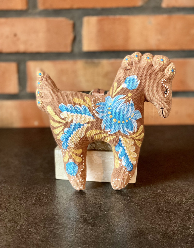 Souvenir "Little Horse (blue and yellow) (coffee)"