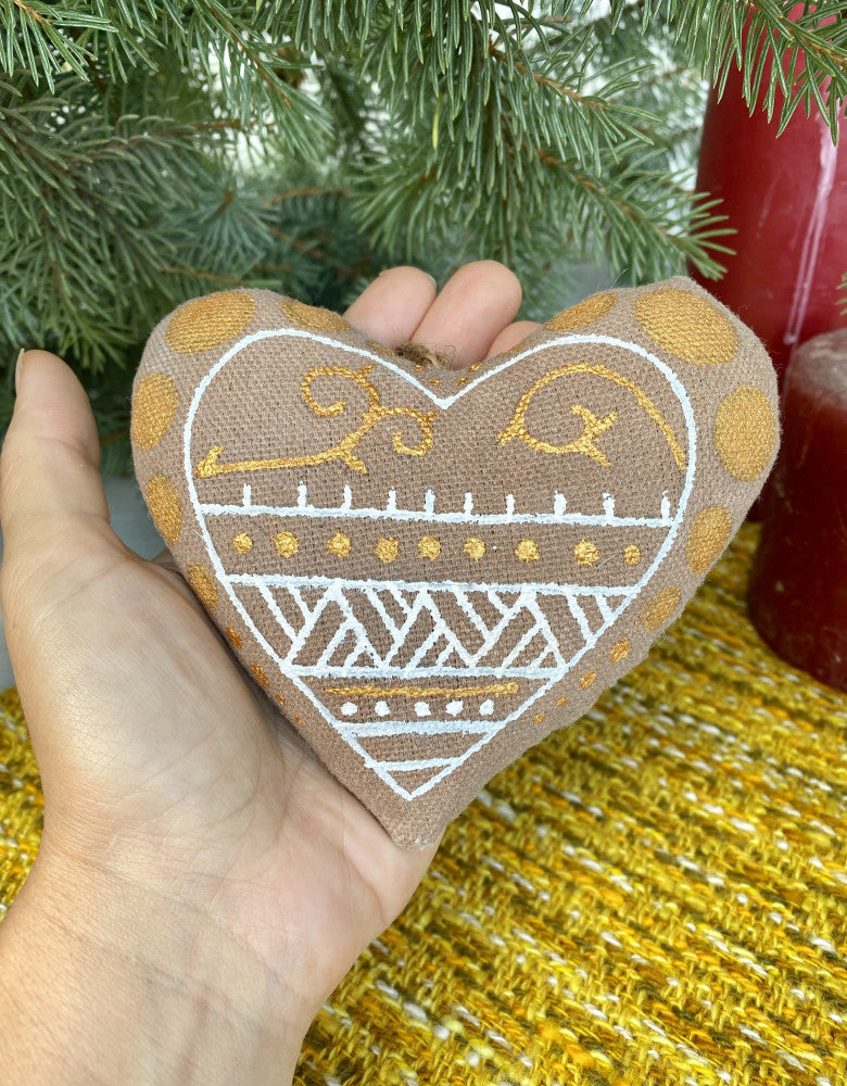 Souvenir "Heart with Cats (coffee)"