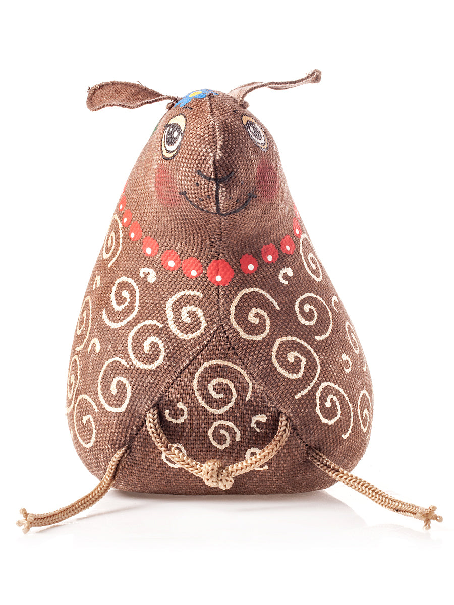 Souvenir "Sheep in a necklace (coffee)"