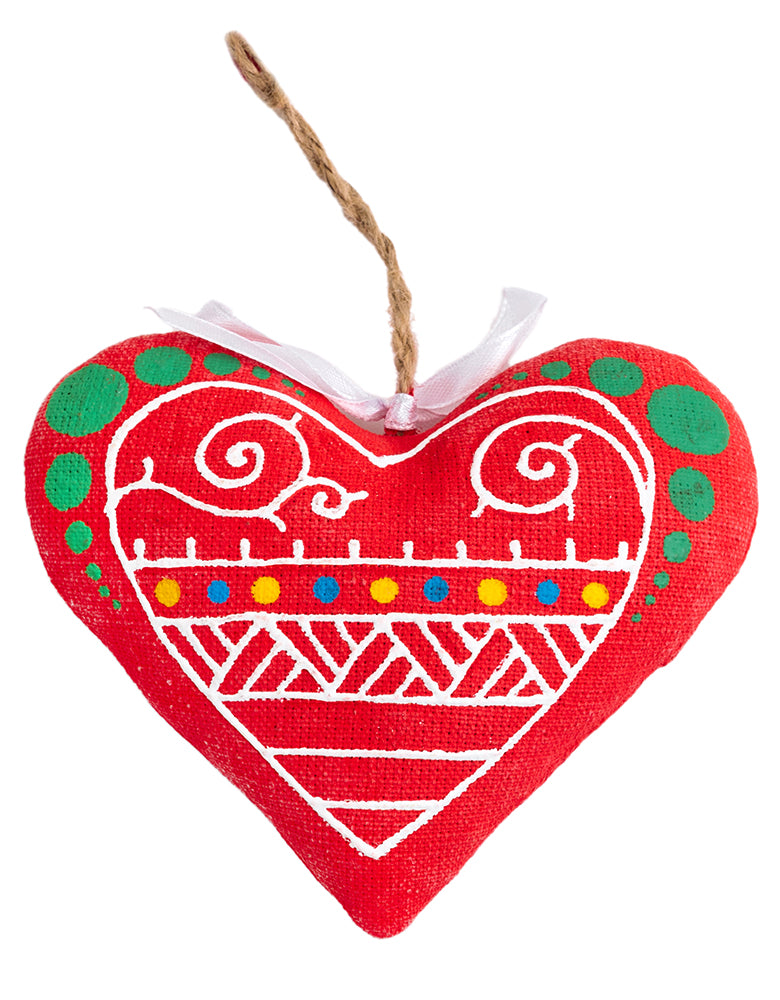 Souvenir "Heart with birds (vanilla)"