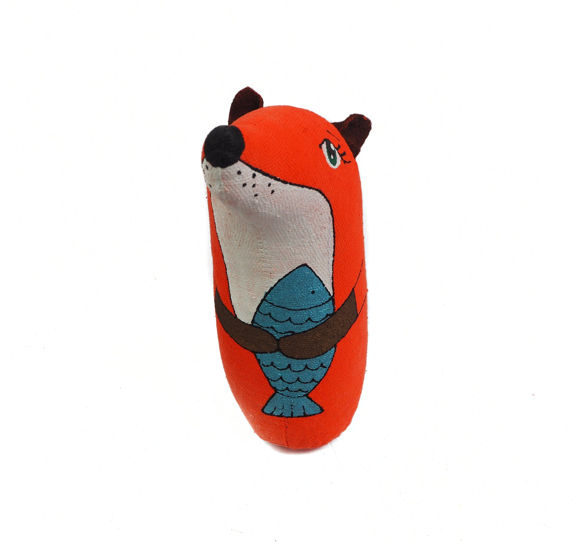 Souvenir "Fox with blue fish" (larger)