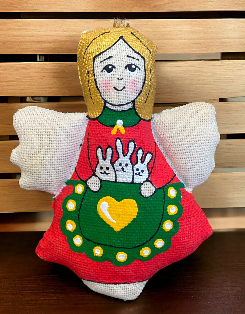 Souvenir "Angel with bunnies (vanilla)"