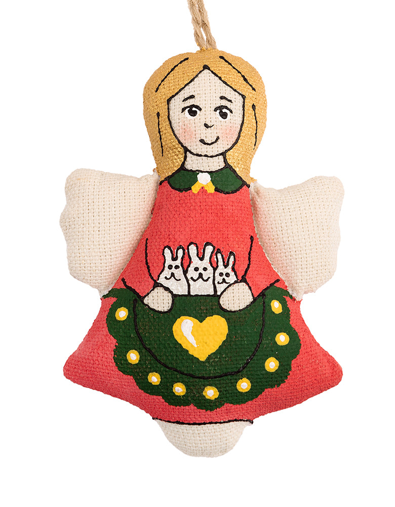 Souvenir "Angel with bunnies (vanilla)"