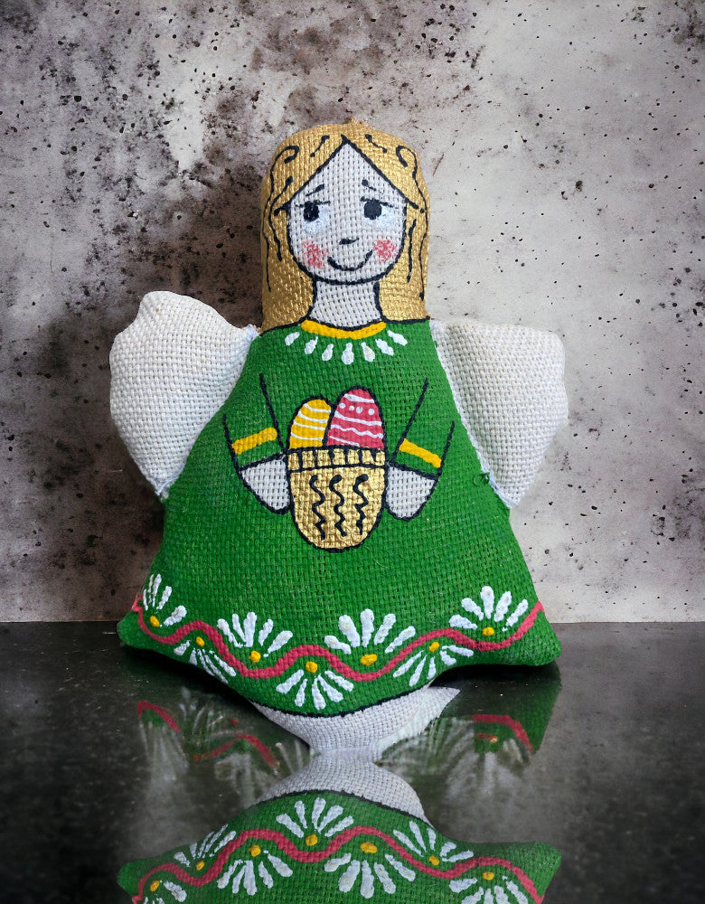 Souvenir "Angel with Easter Eggs (vanilla)"
