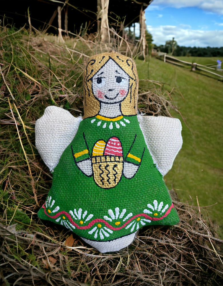 Souvenir "Angel with Easter Eggs (vanilla)"