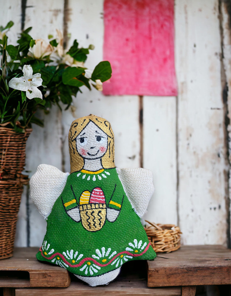 Souvenir "Angel with Easter Eggs (vanilla)"