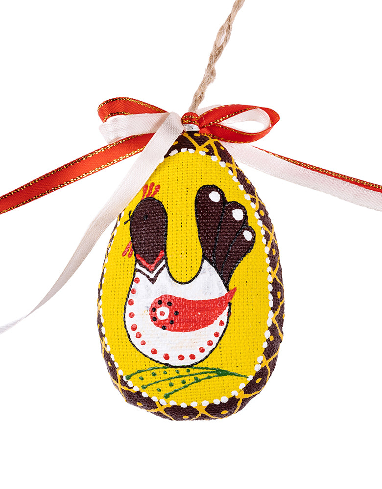 Souvenir "Small Yellow Easter Egg with a Bird"