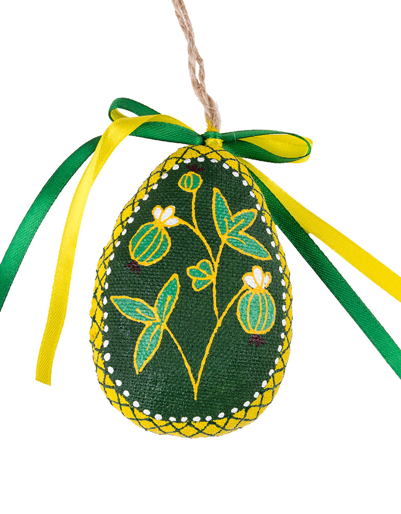 Souvenir "Small Green Easter Egg with Berries"