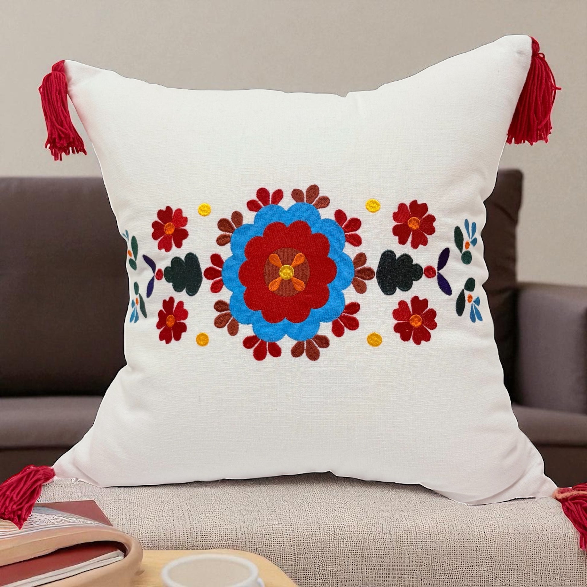 Pillow Yavorivska 50*50 "Horizontal" (pillowcase)