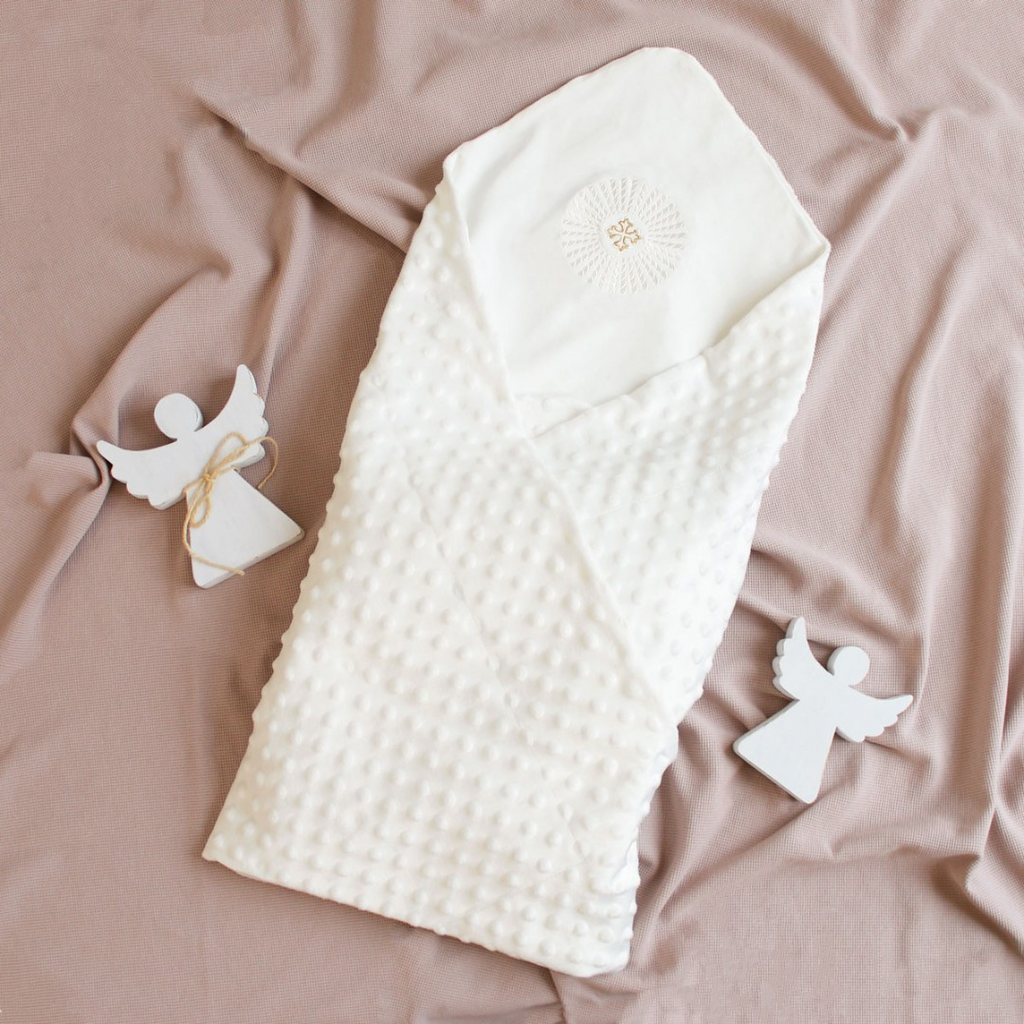 “Rays of Love” Baptism Blanket | Christening Kryzhmo