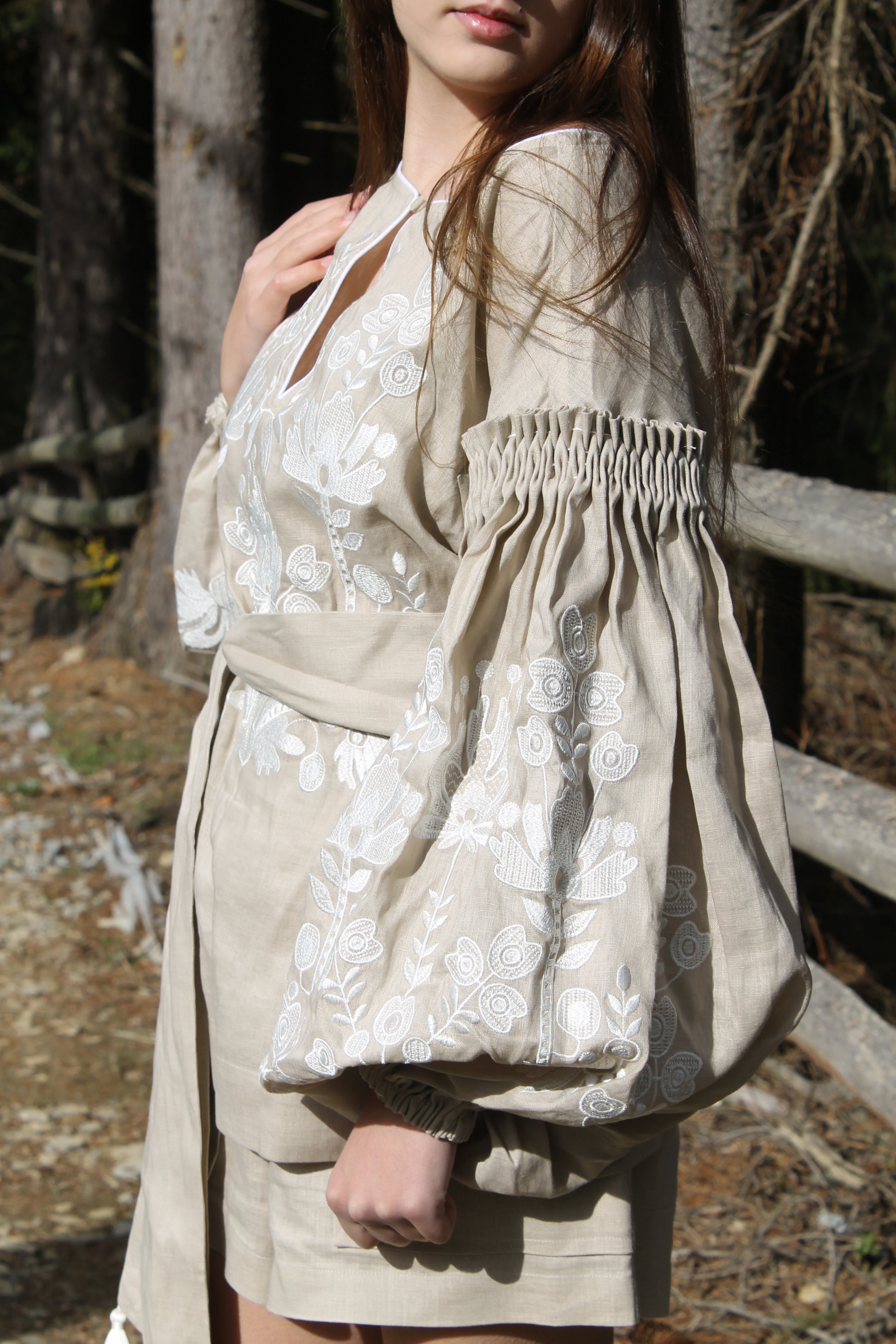 Women’s Embroidered Blouse “Ancient Motifs”