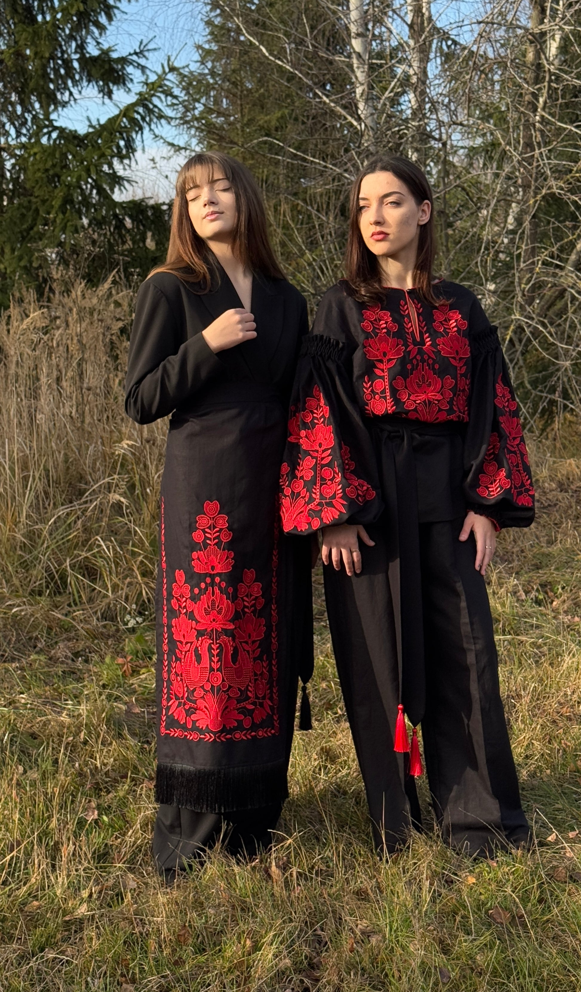 Women’s Embroidered Blouse “Ancient Motifs”
