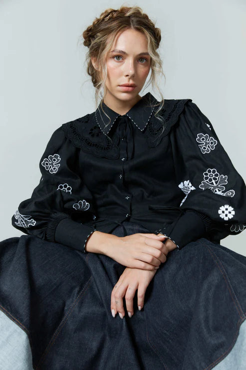 Women's embroidered shirt "Yaroslava"