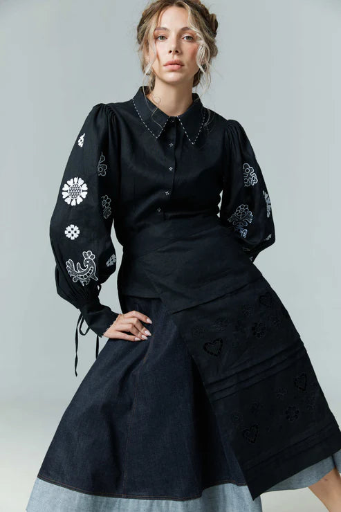 Women's embroidered shirt "Yaroslava"
