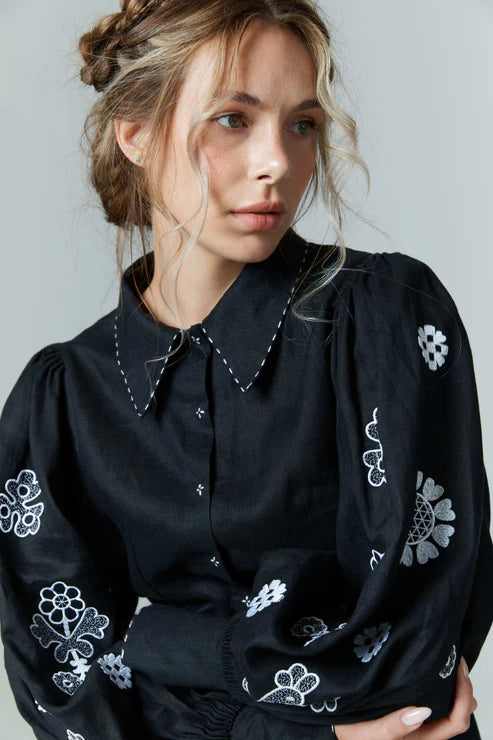 Women's embroidered shirt "Yaroslava"