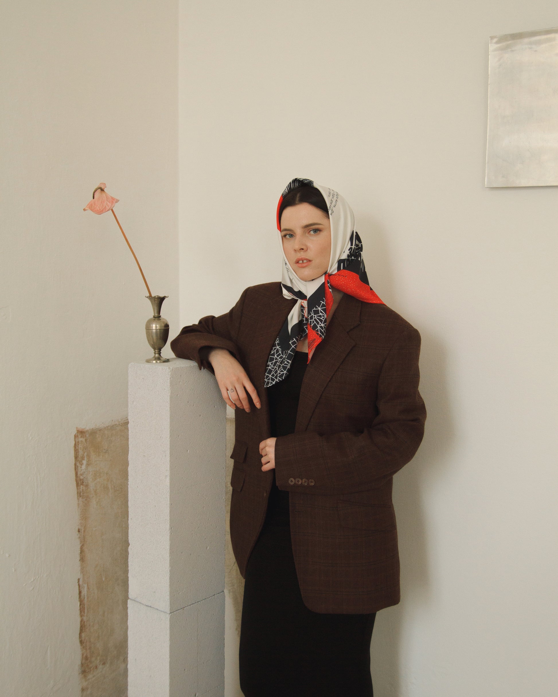 Scarf "Shadows of Yakutovych"