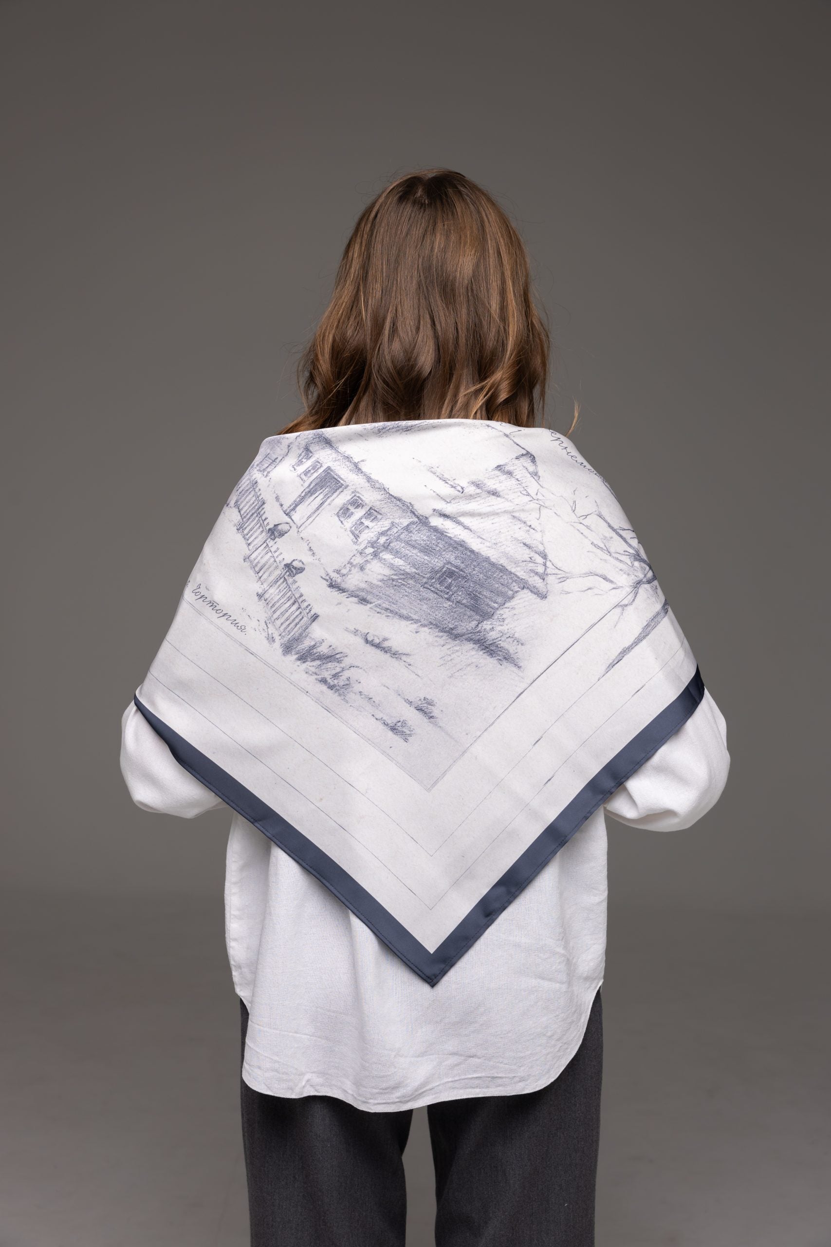 Scarf "Mykolaychuk's hut"