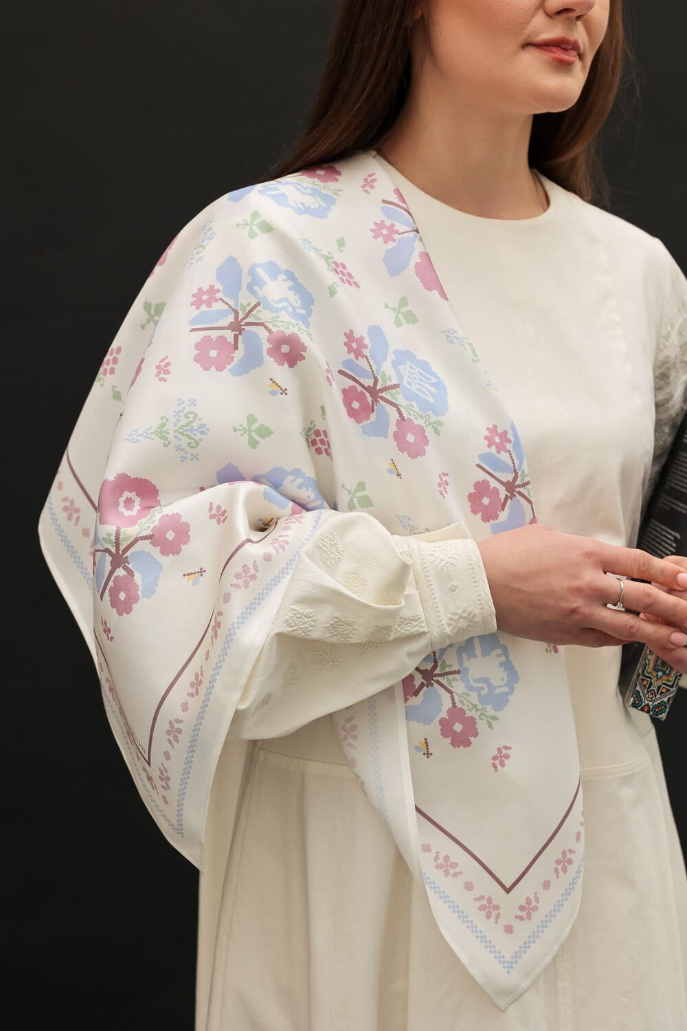 Silk Scarf “Vidrodzhena”