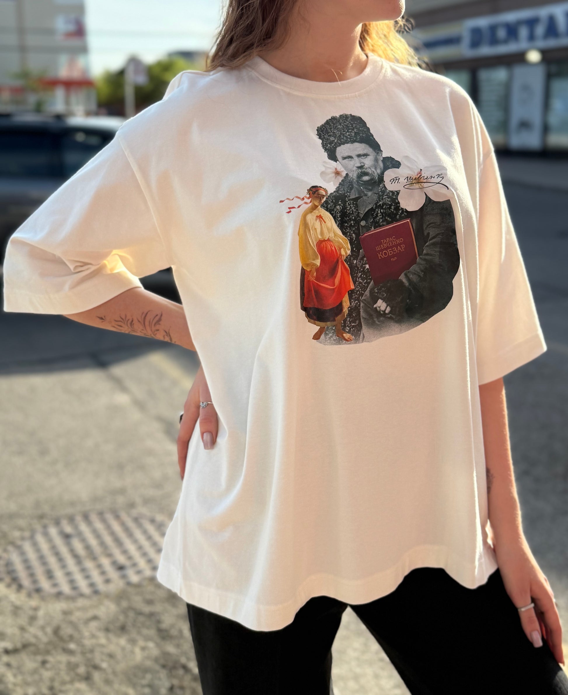 Unisex T-shirt with Taras Shevchenko Print