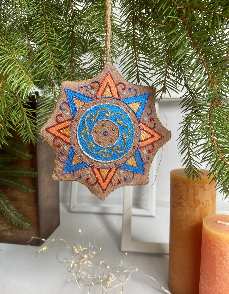 Scented Coffee Souvenir Star "Koliada"