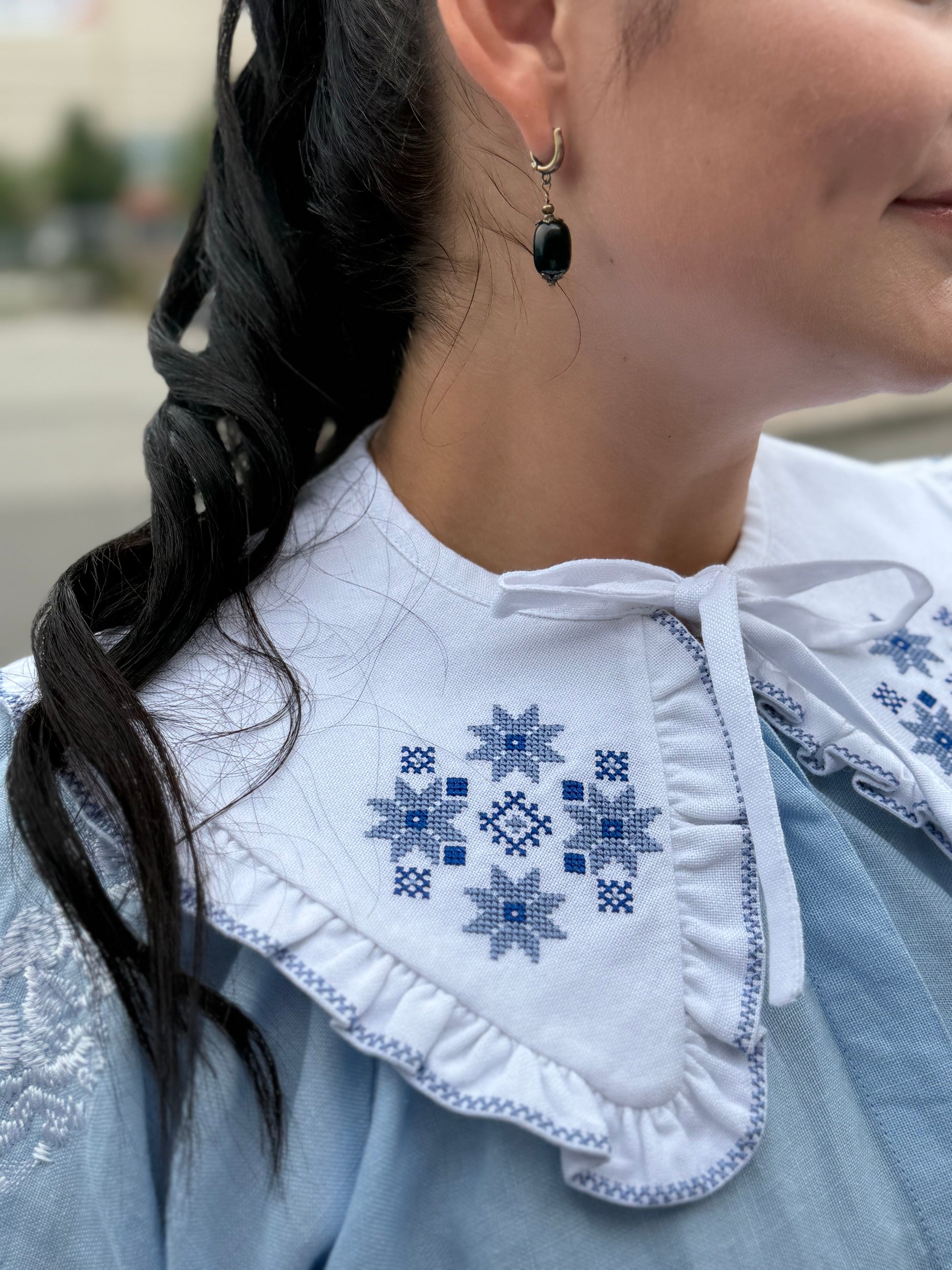 Women’s Collar with Geometric Ornament