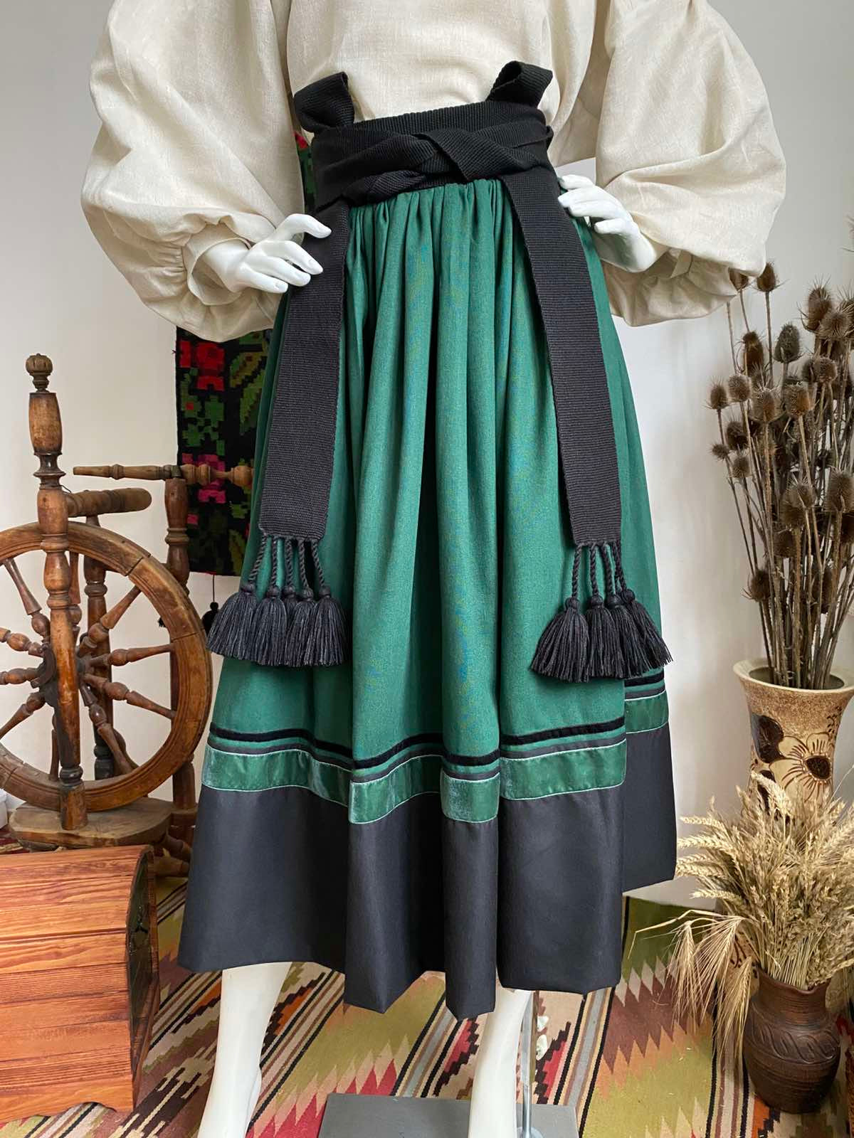 Traditional Ukrainian Women’s Midi Skirt