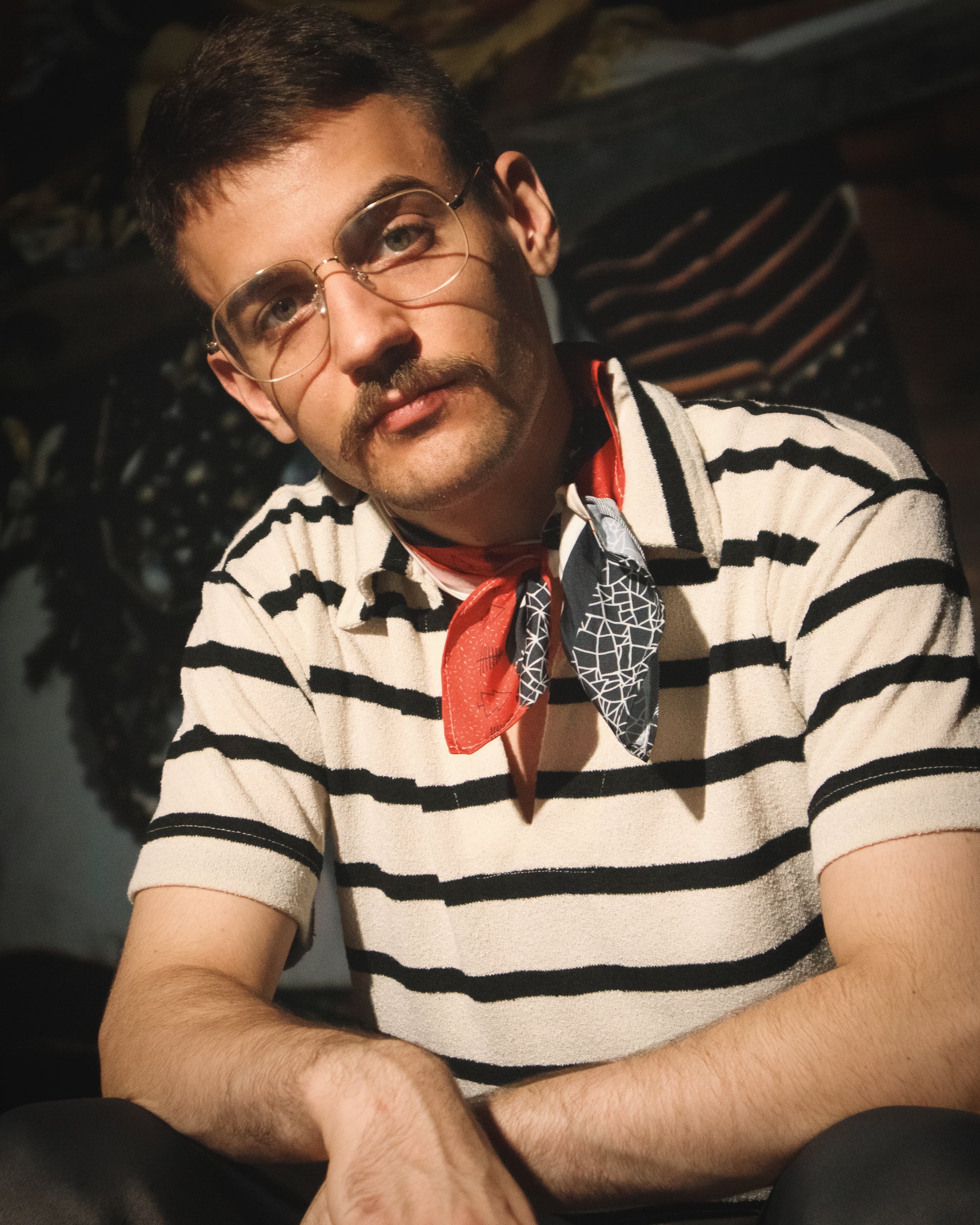 Scarf "Shadows of Yakutovych"