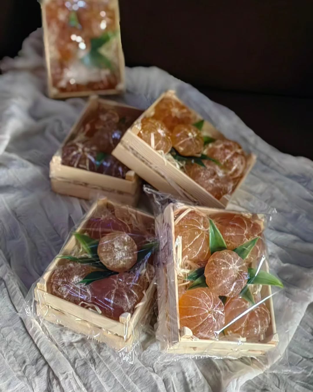 Box of Mandarins – Handmade Soap Set