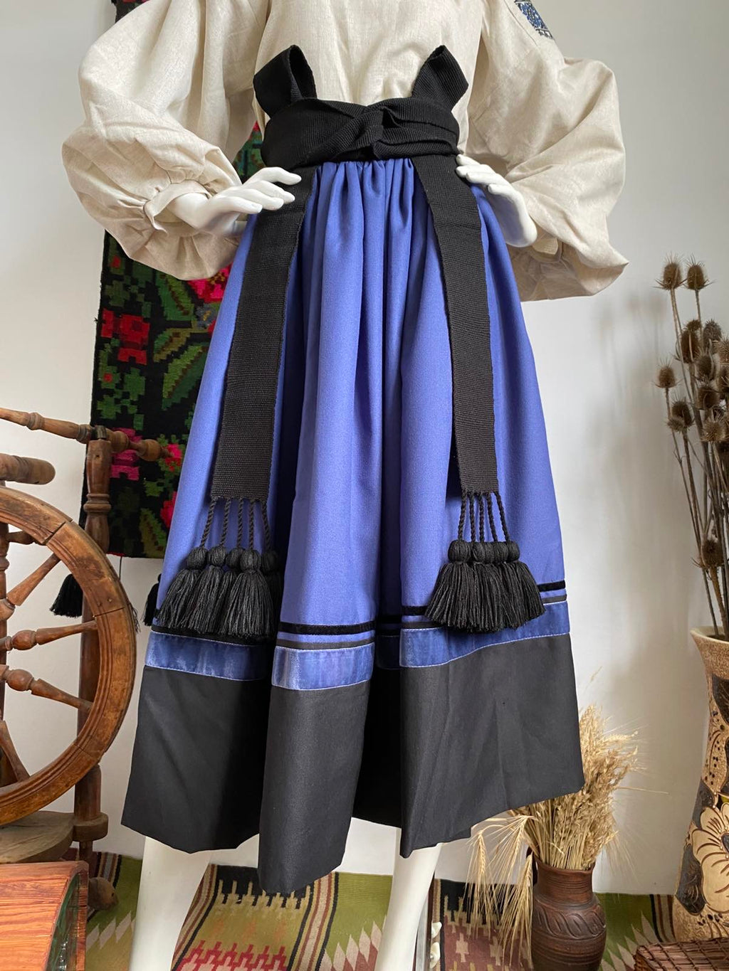 Traditional Ukrainian Women’s Midi Skirt