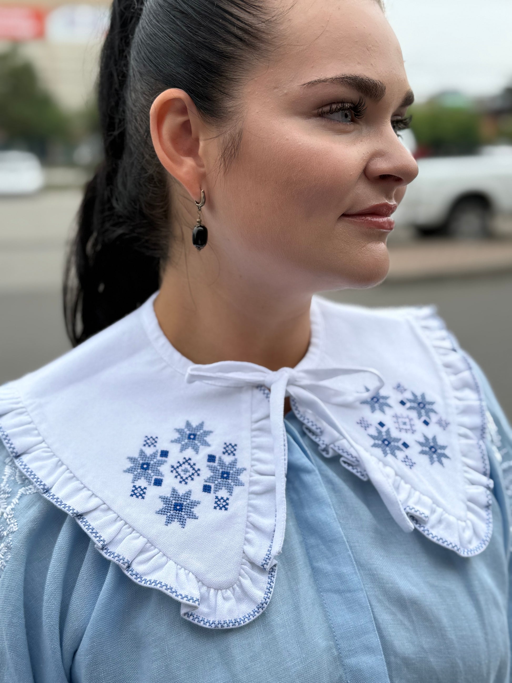 Women’s Collar with Geometric Ornament