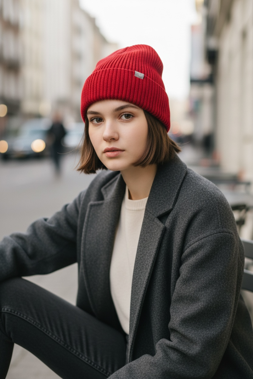 Merino Wool Winter Hat