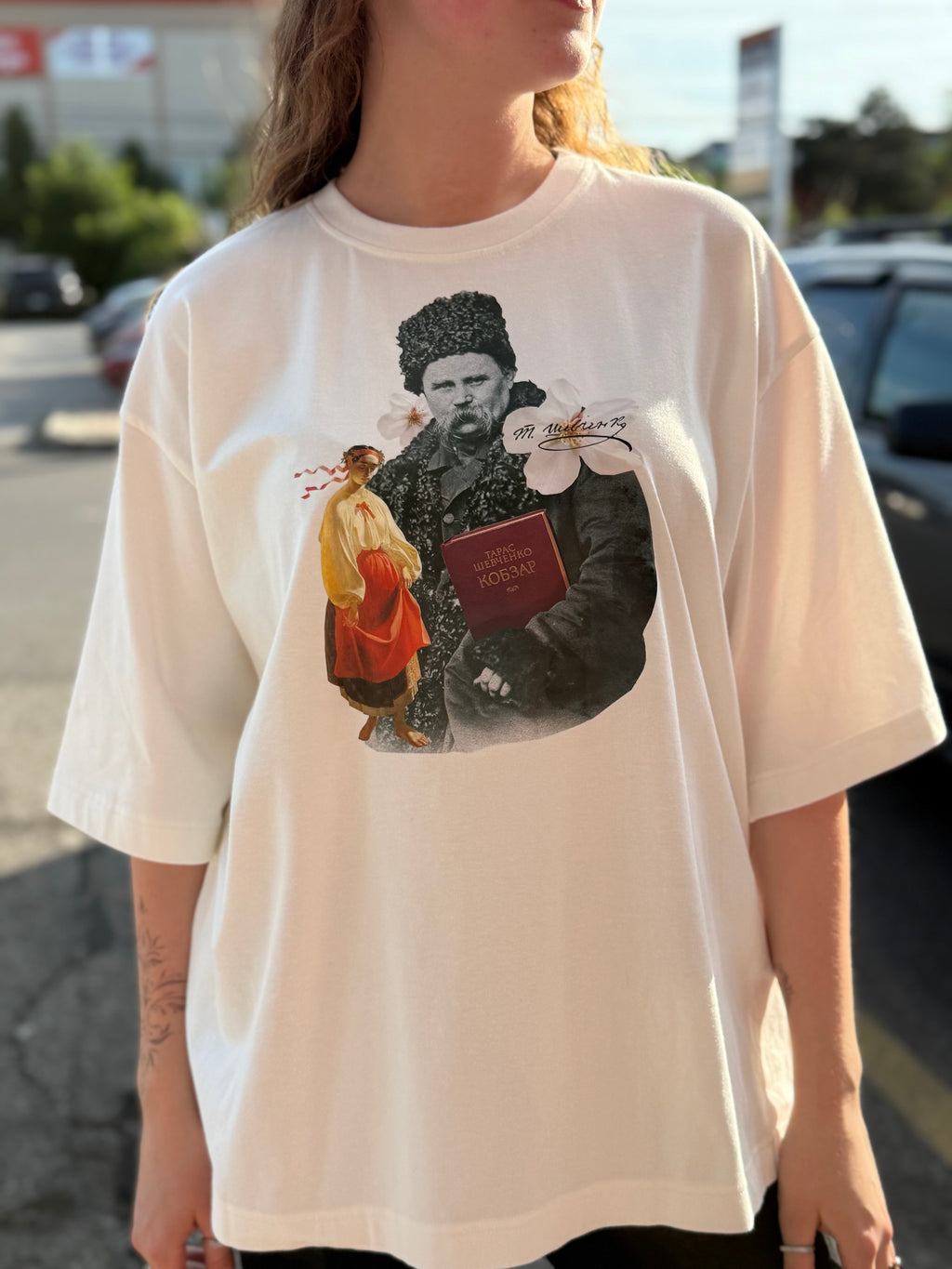 Unisex T-shirt with Taras Shevchenko Print